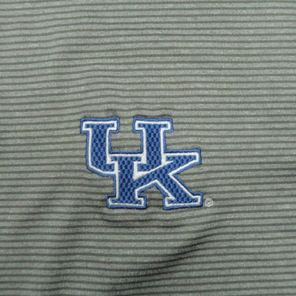 Kentucky Wildcats Shirt Men Extra Large Gray Nike Tiger Woods TW Modern Jacquard - Picture 4 of 10